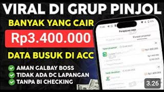 Data Busuk Bisa di ACC | Pinjol Tanpa Bi Checking Cair Ke Dana - Pinjaman Online Langsung Cair