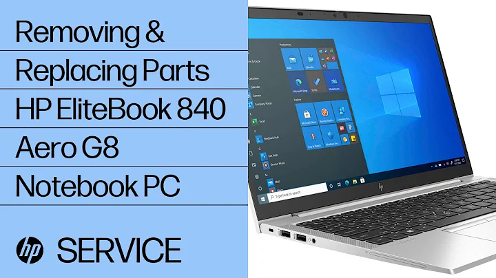 Removing & Replacing Parts | HP EliteBook 840 Aero G8 Notebook PC | HP Computer Service | @HPSupport