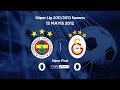 12.05.2012 | Süper Final | Fenerbahçe-Galatasaray | 0-0