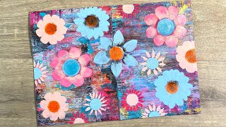 Fun & Easy Abstract Doodle Flowers - Part 1 The Basic Background