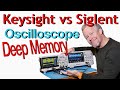 Keysight vs Siglent Deep Memory