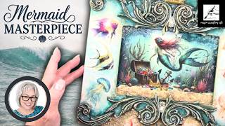 Turn a Plain Wooden Frame into an Ocean Masterpiece