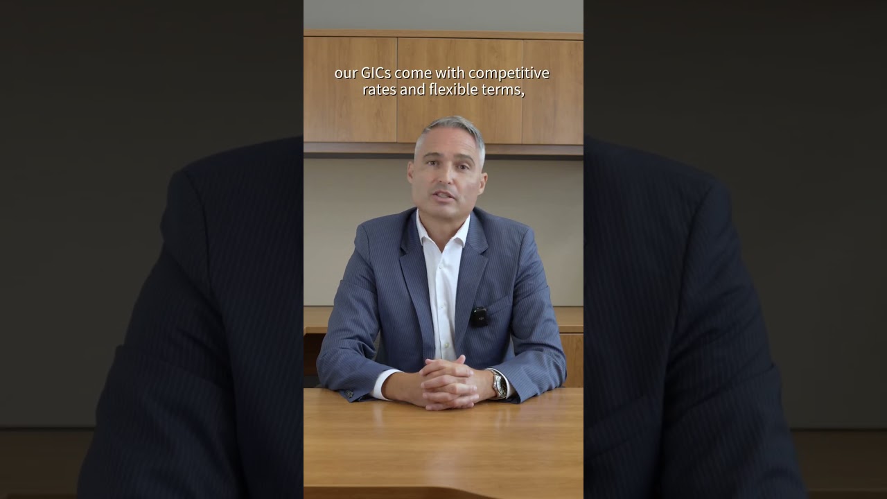 A GIC is a safe and secure way to grow your savings🌱  