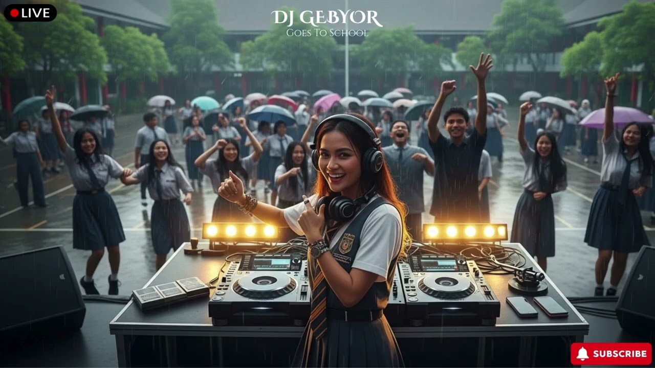 DJ Dangdut Gebyor Performance di School Event – Penonton Auto Joget!