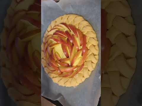 Apple Crostata - Recipe on Channel #shorts #apple #crostata #cooking #recipe #homemade