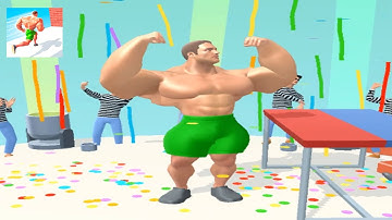 Muscle Rush - All Levels Gameplay Android,IOS (Levels 1- 9)