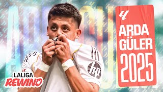 2025 metų ARDA GÜLER geriausi momentai LALIGA