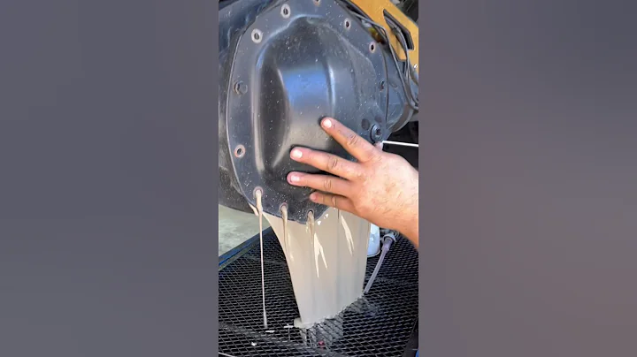 Is my diff fluid supposed to look like this?? 😅😳