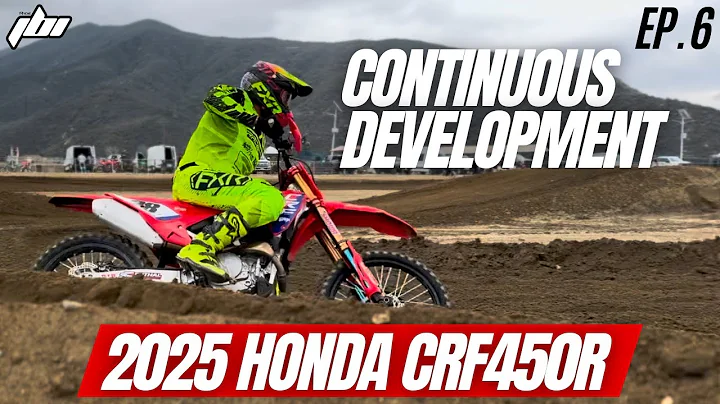 Suspension Testing the 2025 Honda CRF450R | Ride JBI