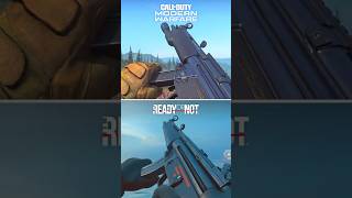 Modern Warfare (2019) vs Ready or Not (2023) - Weapon Comparison
