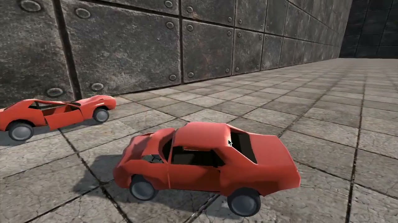 Realistic Car Crash Physics Test | Soft-Body Damage Prototype