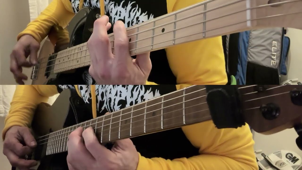 Grima - Beyond the Dark Horizon (Guitar + Bass Cover)