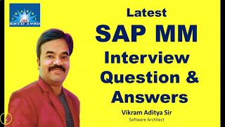 SAP MM Interview Question Answers