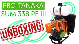 Unboxing Review Pro TANAKA SUM 338 PE III - Mesin Potong Rumput ,Installation,Test & db.(FULL SPEC).
