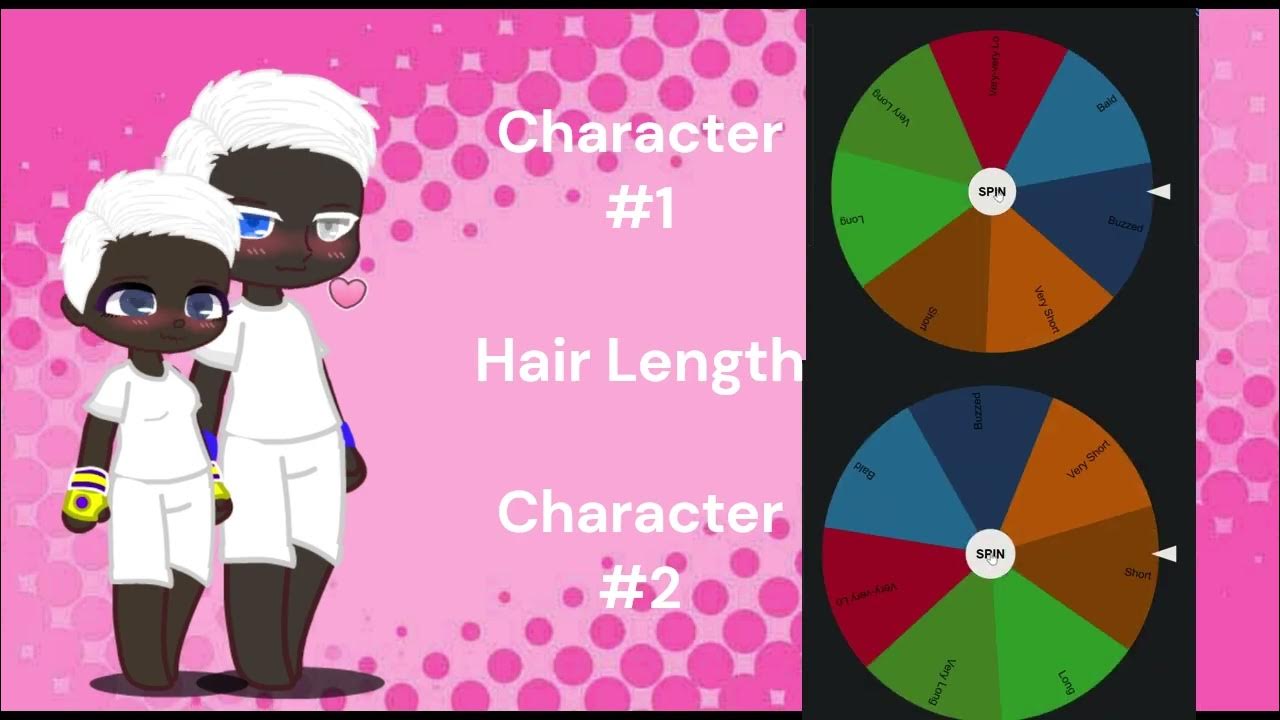 Gacha Club Wheel Challenge 💖 Couple Edition 💖 Reupload YouTube