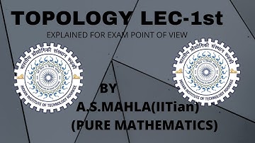 Higher Mathematics  Topology Lec-1st
