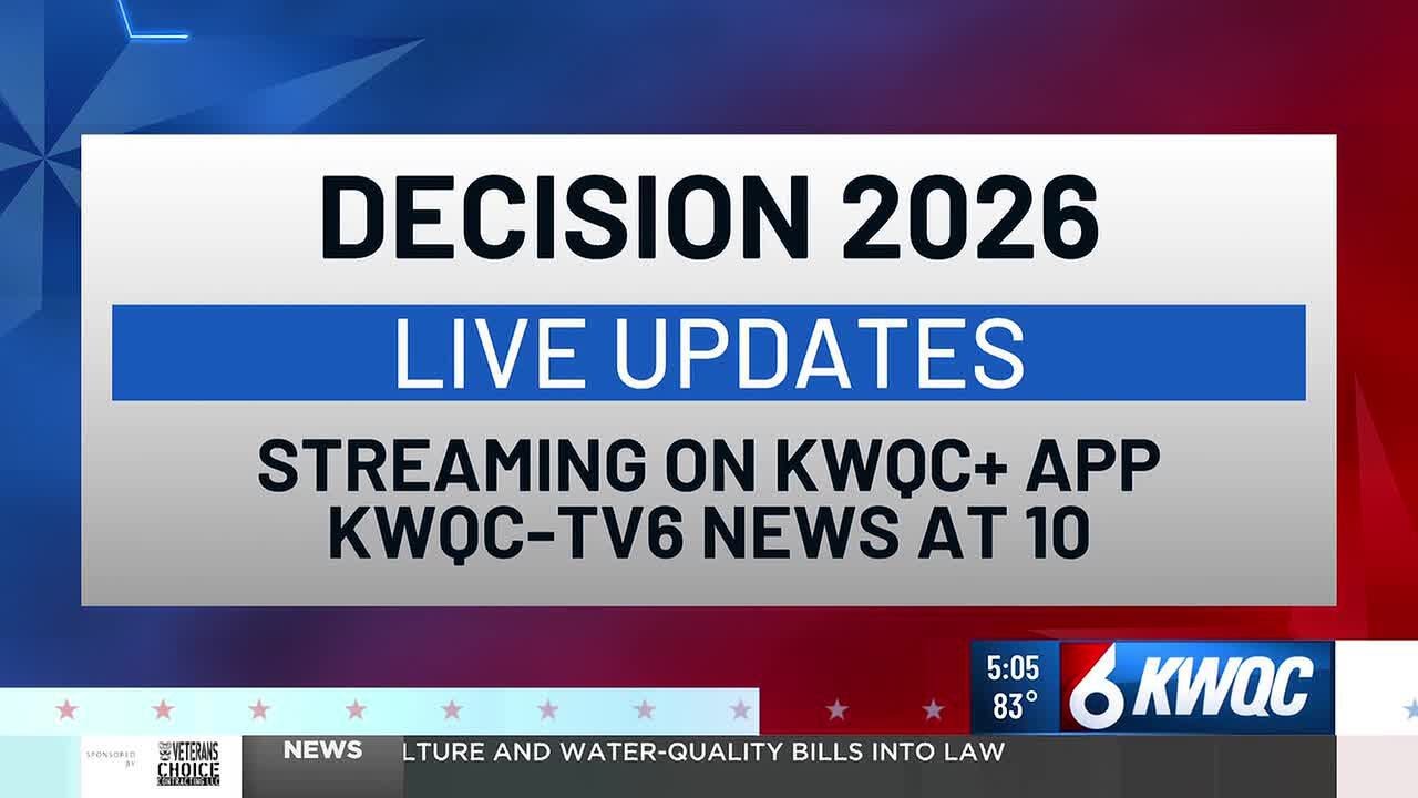 Iowa voters head to the polls today for the primary election - YouTube