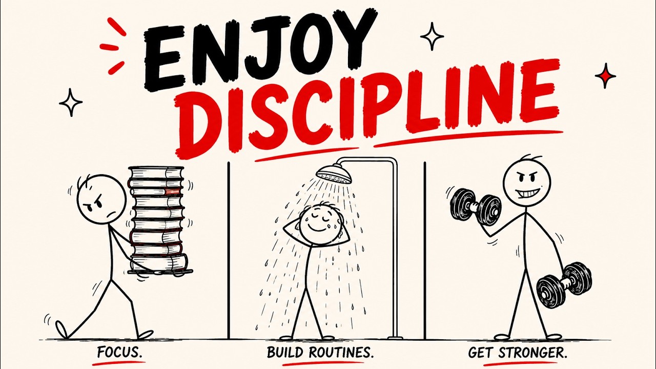 How to Rewire Your Brain to Enjoy Discipline. - YouTube