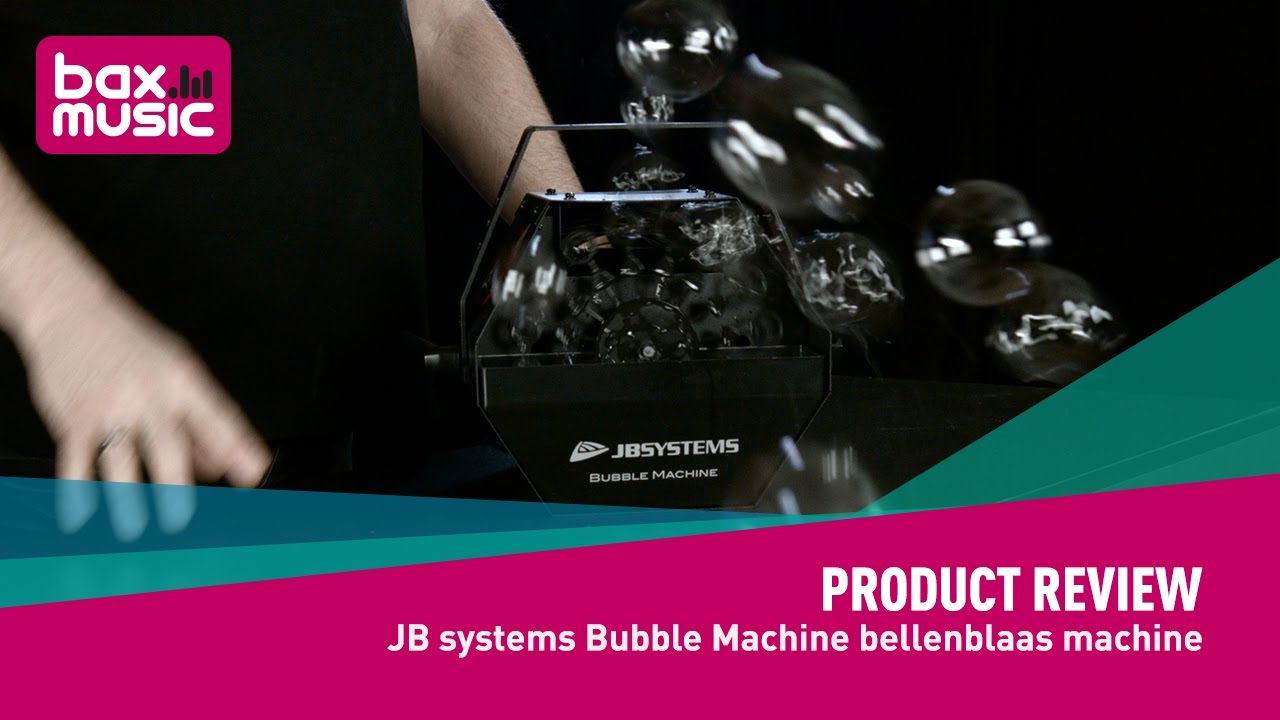 JB systems Bubble Machine bellenblaas machine Review  Bax Music