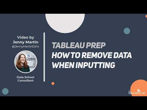 How to in Tableau Prep in 5 mins: Remove Data when Inputting