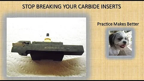 Quit Breaking your Parting Tool Inserts