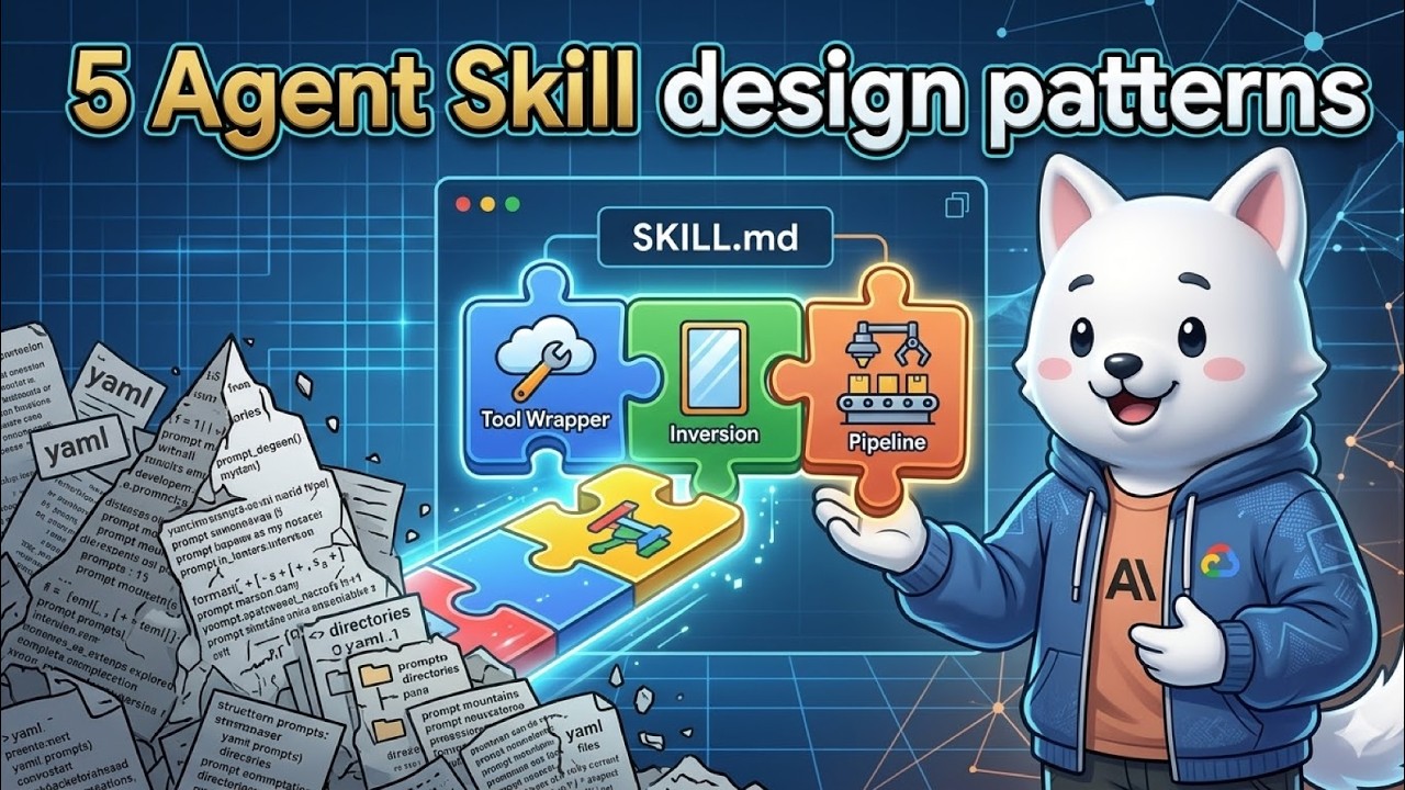 5 Agent Skill Design Patterns - YouTube