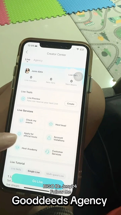 Apply for official hosts step by step 2025 #bigo #bigolivephilippines