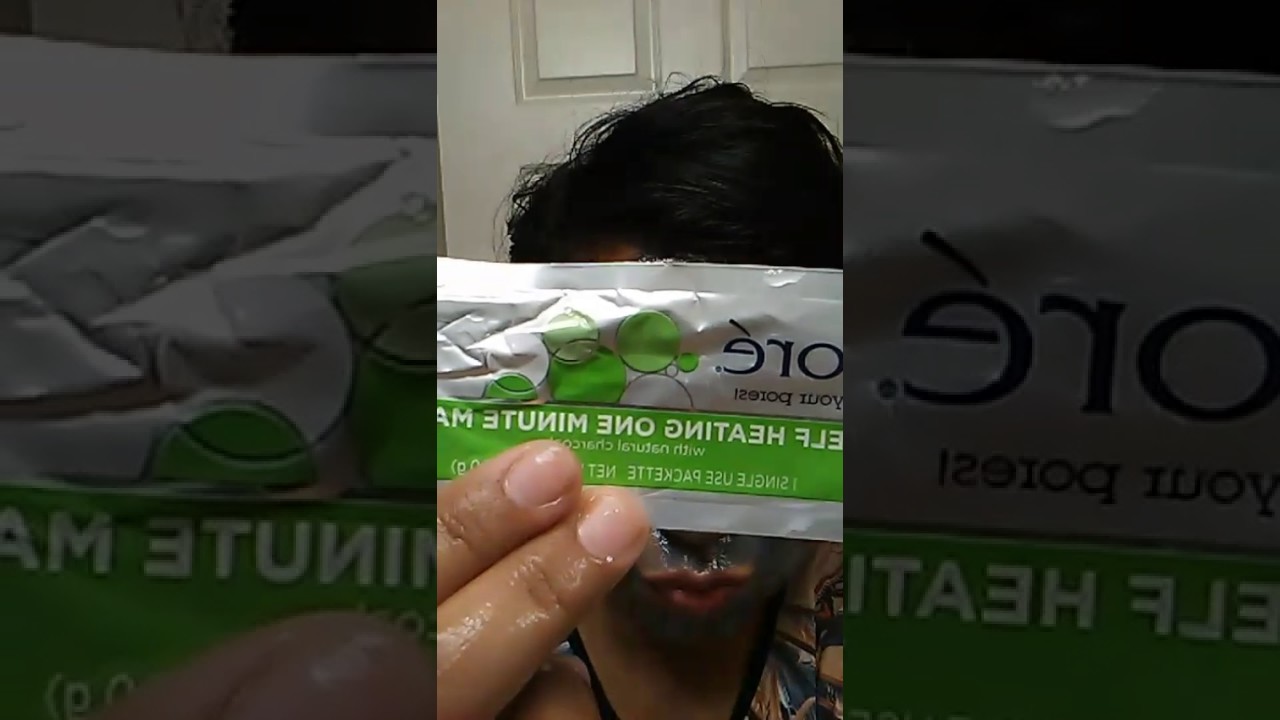 Bioré Self heating one minute mask