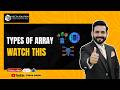 Types of Arrays in Data Structures in Urdu | 1D and 2D Arrays | DSA Lecture 3