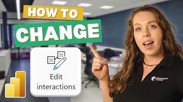 How To Edit Interactions Between Your Power BI Visuals