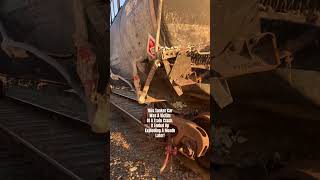 Famous Derailment Victim Tanker Car At Colebrook #trains #derailment #danger #tanker #traincrash #shorts Net Worth