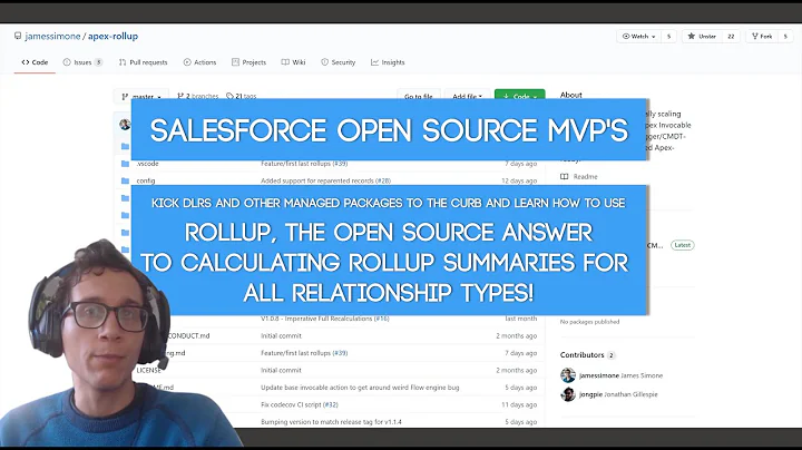 Salesforce Open Source MVP's: How to use James Sim...