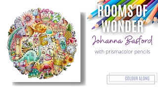 Colour Along | Rooms of Wonder by Johanna Basford