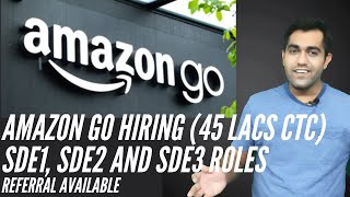Amazon Hiring Freshers | Off-Campus opportunity | with Referral | 45 Lacs CTC