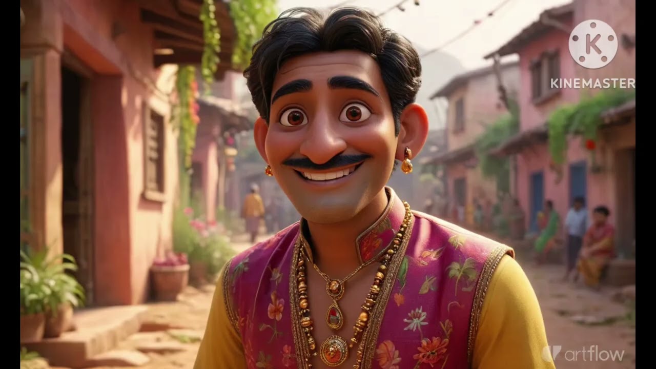 The Magical Pen | Rahul’s Inspiring Village Story | Hindi Kids Animation