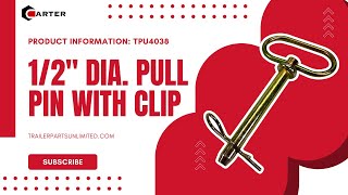 TPU4038 - 1/2" dia. Pull Pin with Clip