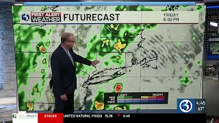 Technical Discussion: A First Alert today & tomorrow as more rain rolls in!