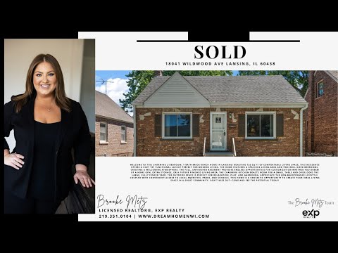 18041 Wildwood Ave., Lansing, IL home video tour