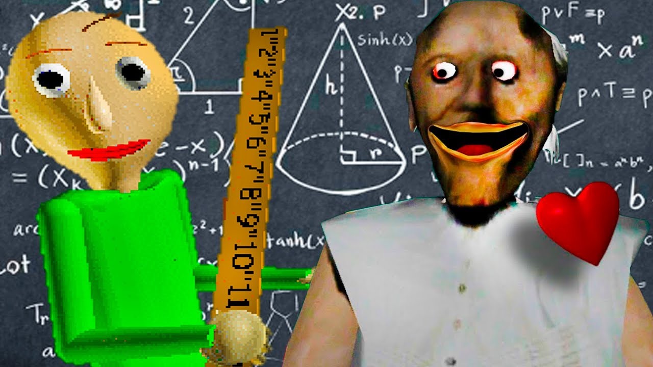 БАЛДИ против ГРЕННИ 2 Кид стал BALDI и отправился спасать