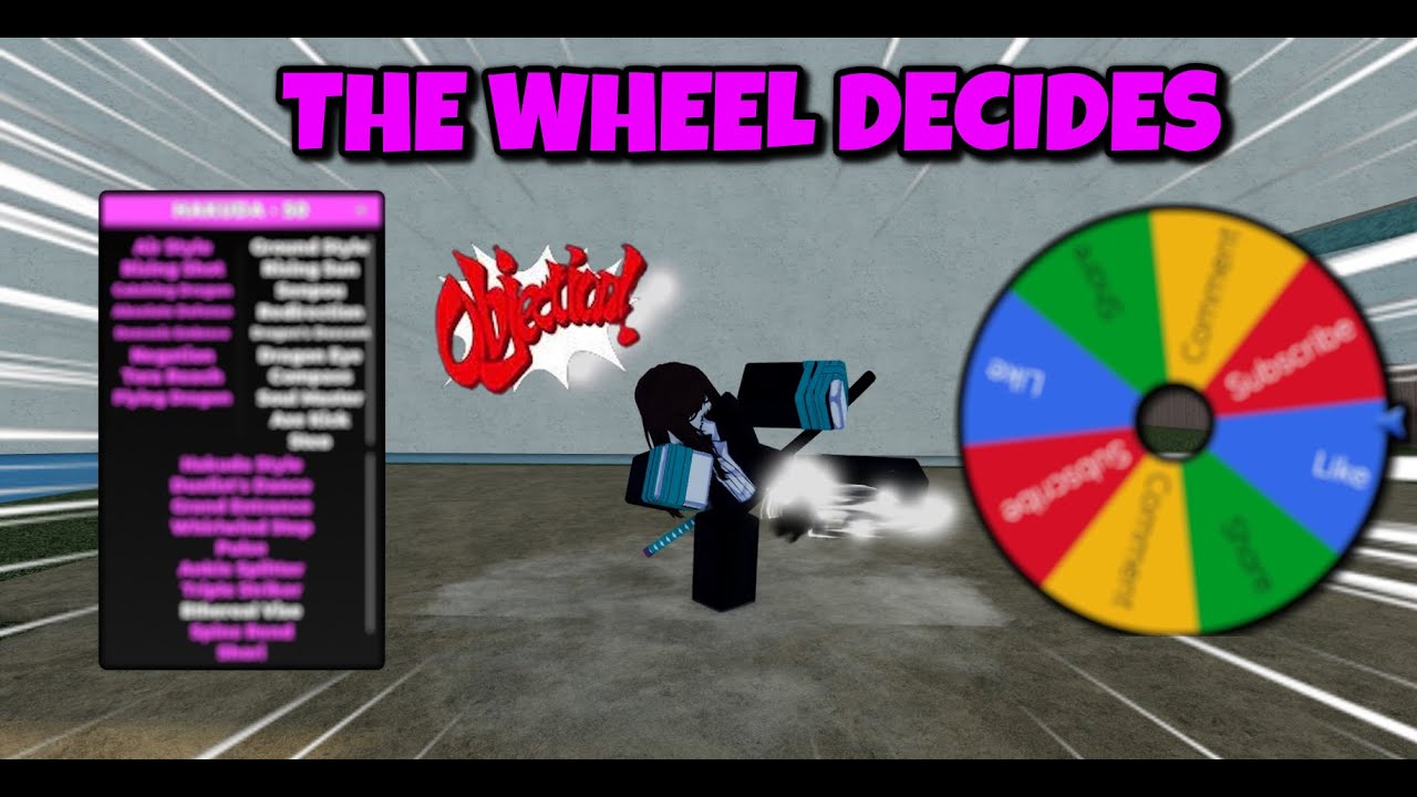 Ranked, but I have a wheel choose my ENTIRE build | Type Soul