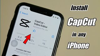How to Download CapCut app in any iPhone  || Fix CapCut not showing in Appstore 🔥🔥