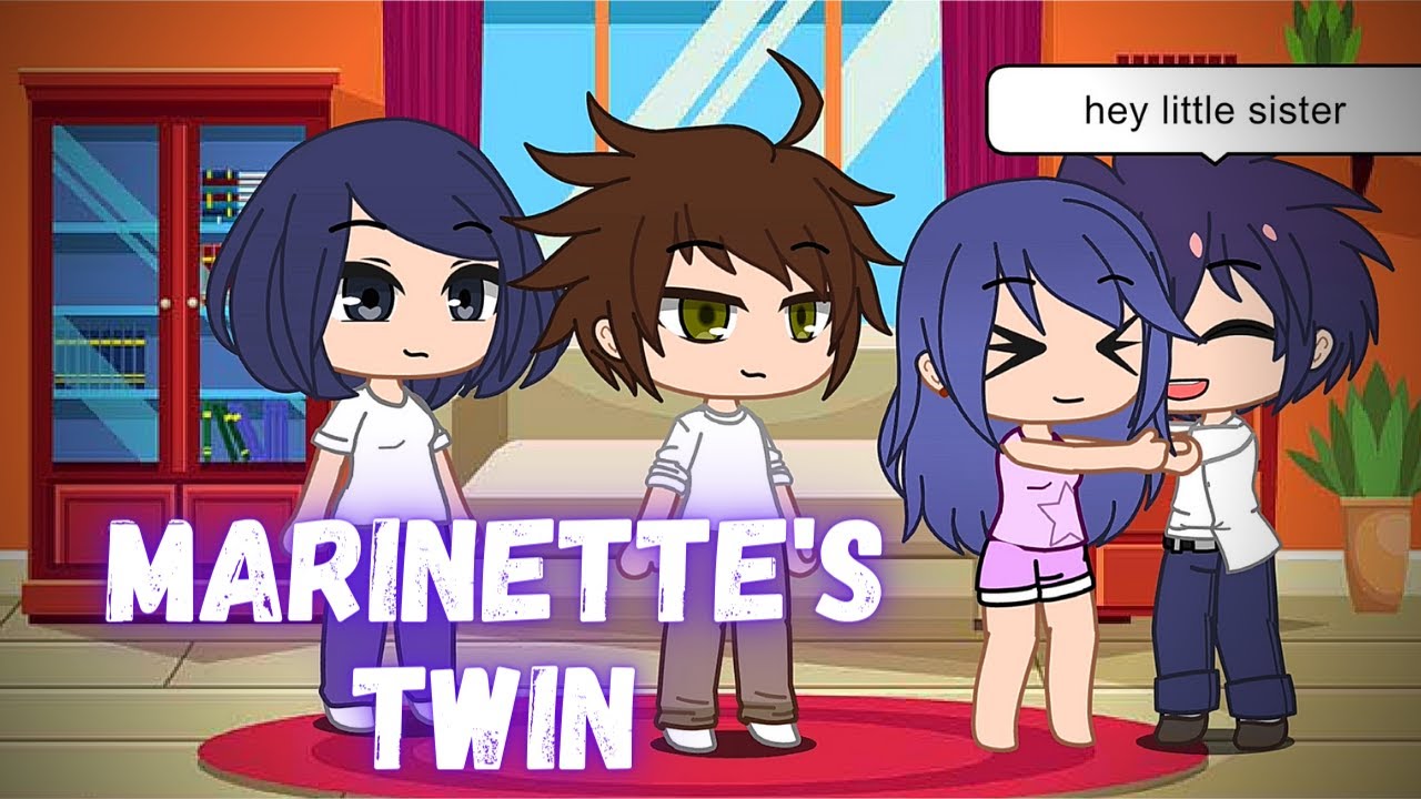 If Marinette Has A Twin Brother! | Miraculous Ladybug | MLB Skit | Gacha Club