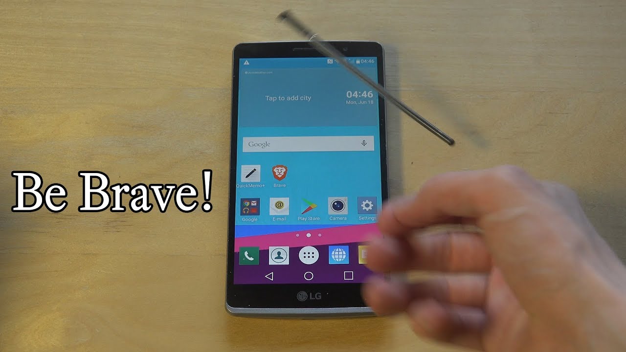 Brave Browser LG G4 Stylus Review! YouTube