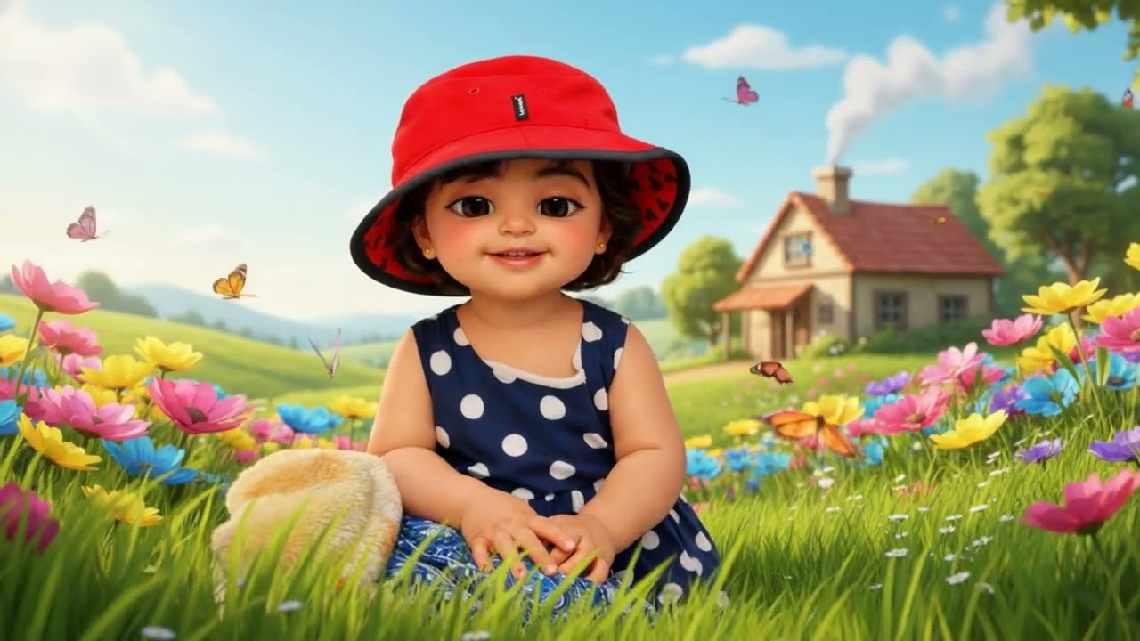 Hania baby learning video