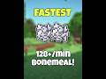 FASTEST BONEMEAL FARM | IN MINECRAFT 128+/MIN #minecraft #bonemealfarm #minecraftguide
