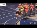Mens 1500m - HEAT 4 - 94th Australian Athletics Championships