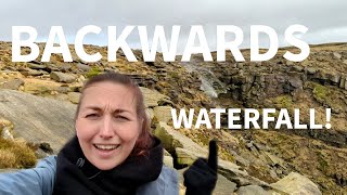 Kinder Downfall - a waterfall in reverse!?