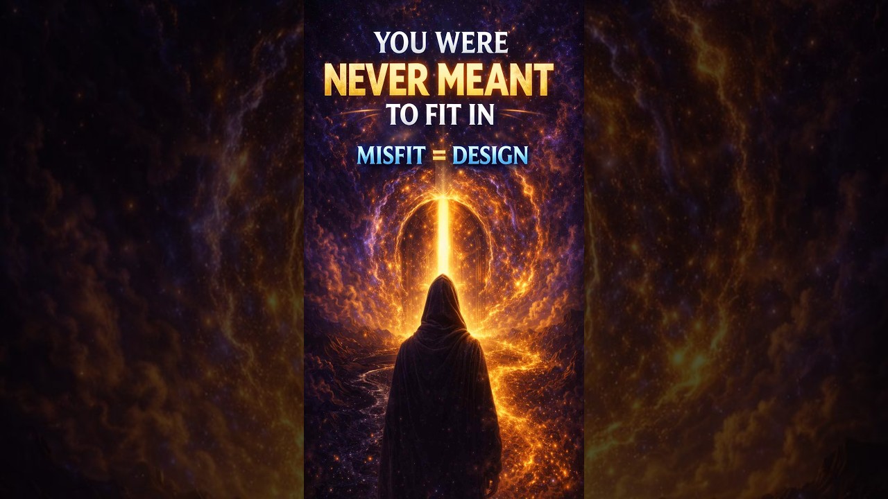 You Were Never Meant to Fit In 🌀 #mrcosmic #HigherSelf #cosmiccodex thumbnail