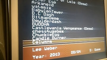 UzeBox games testing