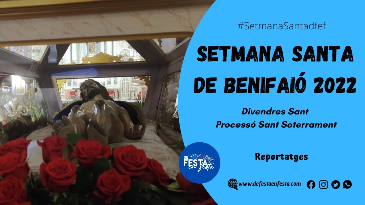 #SetmanaSantadfef | DIVENDRES SANT BENIFAIÓ